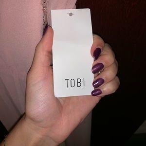 Tobi Dresses - Never worn blush Tobi abegayle dress Tobi Dresses - Never worn blush Tobi abegayle dress